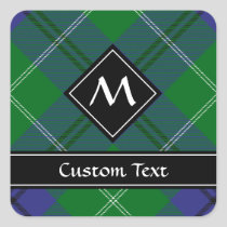 Clan Oliphant Tartan Square Sticker