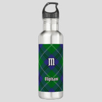 Clan Oliphant Tartan Steel Water Bottle