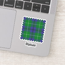 Clan Oliphant Tartan Sticker