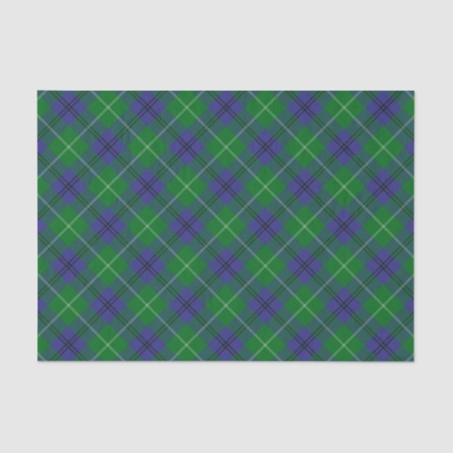 Clan Oliphant Tartan Tissue Paper (Front)