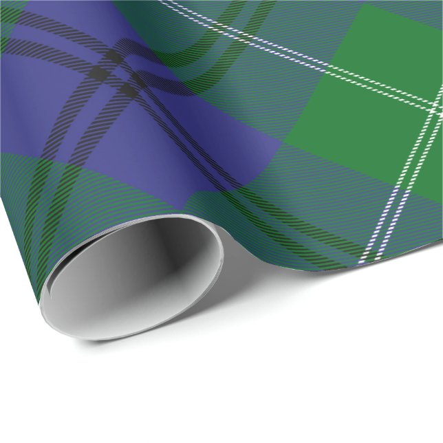 Clan Oliphant Tartan Wrapping Paper (Roll Corner)