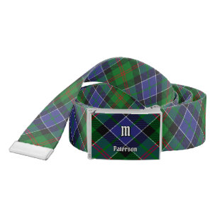 Clan Paterson Tartan Belt