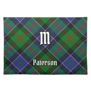 Clan Paterson Tartan Cloth Placemat