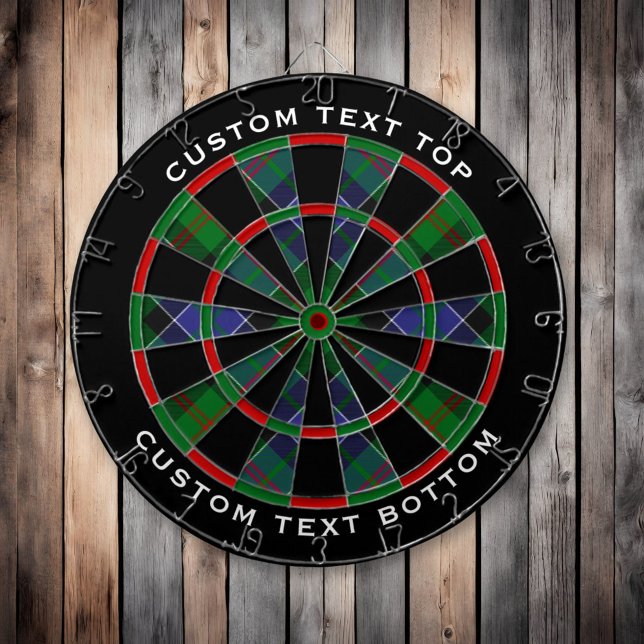 Clan Paterson Tartan Dart Board (Creator Uploaded)