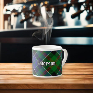 Clan Paterson Tartan Espresso Cup