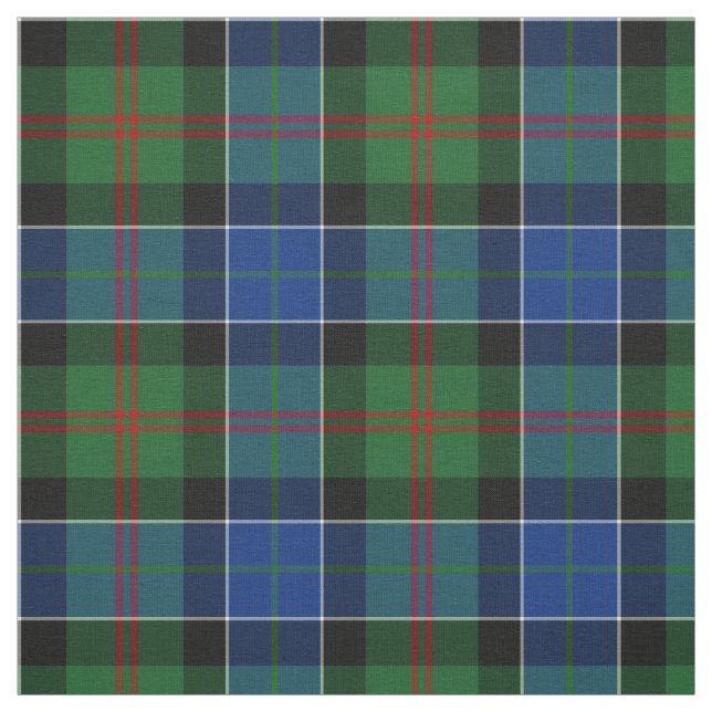 Clan Paterson Tartan Fabric (Swatch)