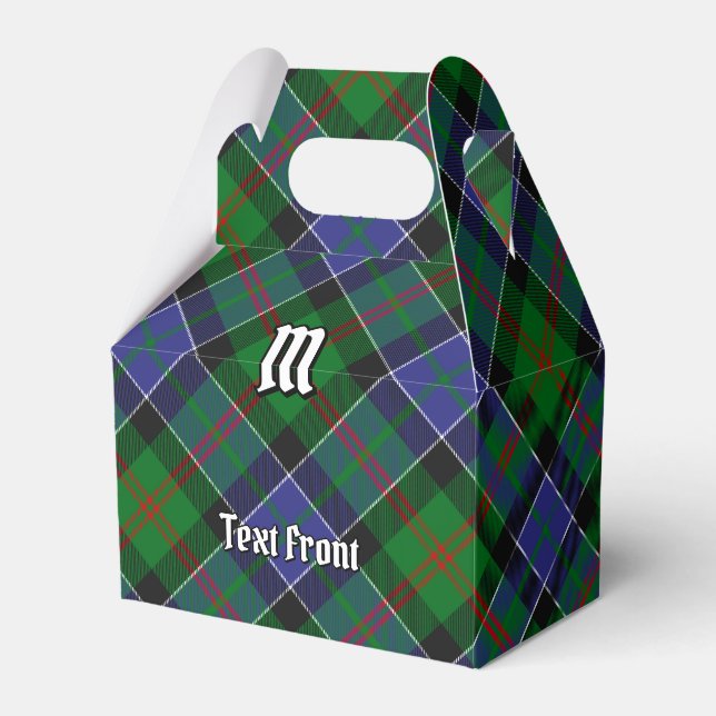 Clan Paterson Tartan Favor Boxes (Front Side)