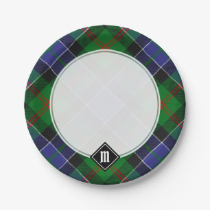 Clan Paterson Tartan Paper Plates