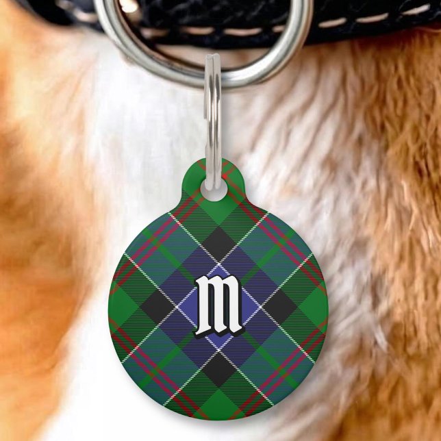 Clan Paterson Tartan Pet ID Tag (Creator Uploaded)
