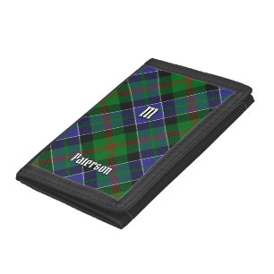 Clan Paterson Tartan Trifold Wallet
