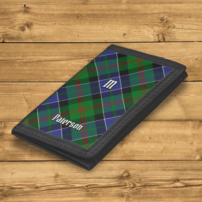Clan Paterson Tartan Trifold Wallet (Creator Uploaded)
