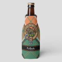 Clan Pollock Crest Bottle Cooler