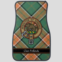 Clan Pollock Crest Car Floor Mat