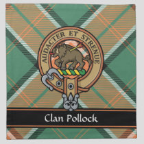 Clan Pollock Crest Cloth Napkin