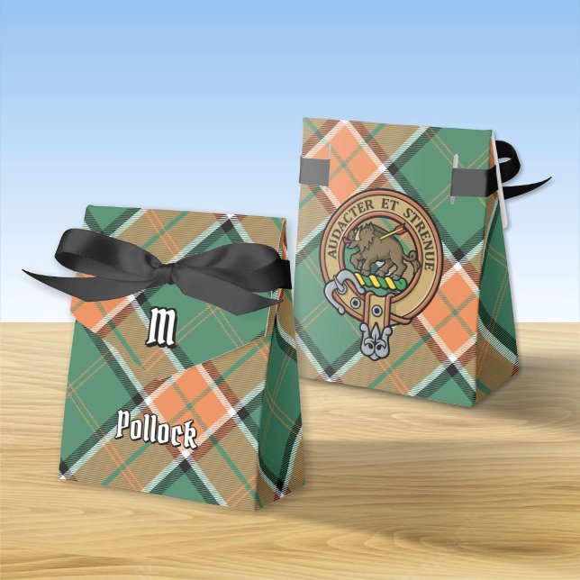 Clan Pollock Crest Favor Box (Creator Uploaded)
