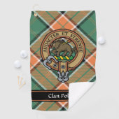 Clan Pollock Crest Golf Towel (InSitu)