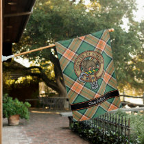 Clan Pollock Crest House Flag