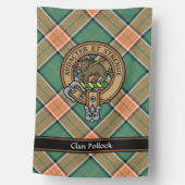 Clan Pollock Crest House Flag (Front)