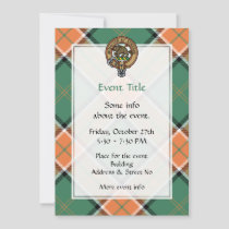 Clan Pollock Crest Invitation