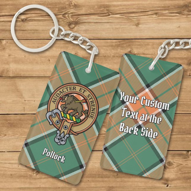 Clan Pollock Crest Keychain (Creator Uploaded)