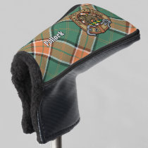 Clan Pollock Crest over Tartan Golf Head Cover
