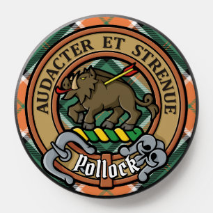 Clan Pollock Crest PopSocket