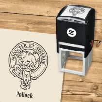 Clan Pollock Crest Self-inking Stamp