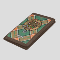 Clan Pollock Crest Trifold Wallet