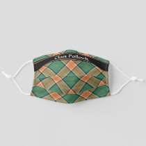 Clan Pollock Tartan Adult Cloth Face Mask