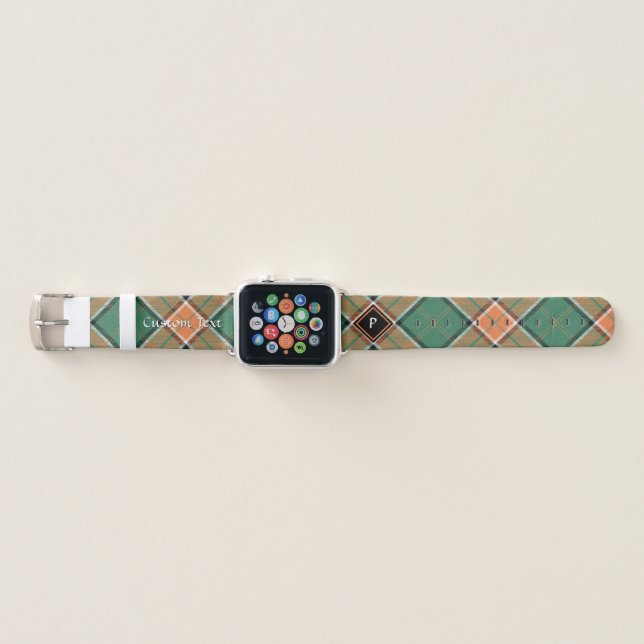 Clan Pollock Tartan Apple Watch Band (Front)