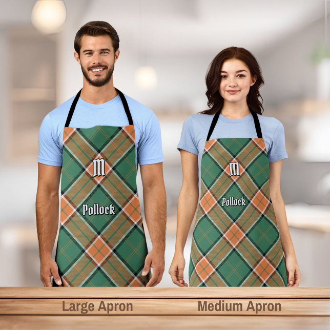 Clan Pollock Tartan Apron (Creator Uploaded)