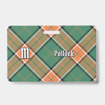 Clan Pollock Tartan Badge