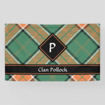 Clan Pollock Tartan Banner