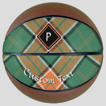 Clan Pollock Tartan Basketball