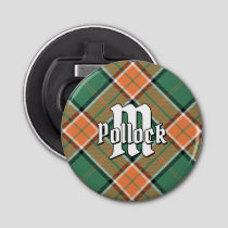 Clan Pollock Tartan Bottle Opener