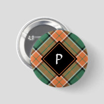 Clan Pollock Tartan Button