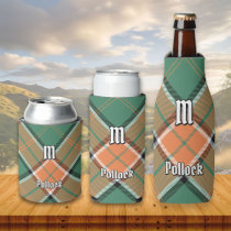 Clan Pollock Tartan Can Cooler