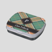 Clan Pollock Tartan Candy Tin