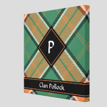 Clan Pollock Tartan Canvas Print