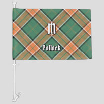 Clan Pollock Tartan Car Flag