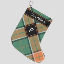 Clan Pollock Tartan Christmas Stocking