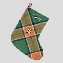 Clan Pollock Tartan Christmas Stocking