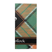 Clan Pollock Tartan Cloth Napkin (Half Fold)