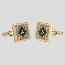 Clan Pollock Tartan Cufflinks