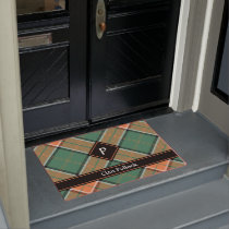 Clan Pollock Tartan Doormat