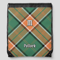 Clan Pollock Tartan Drawstring Bag