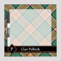 Clan Pollock Tartan Dry Erase Board