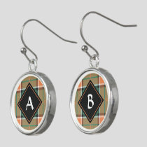 Clan Pollock Tartan Earrings