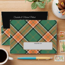 Clan Pollock Tartan Envelope