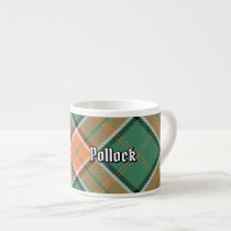Clan Pollock Tartan Espresso Cup